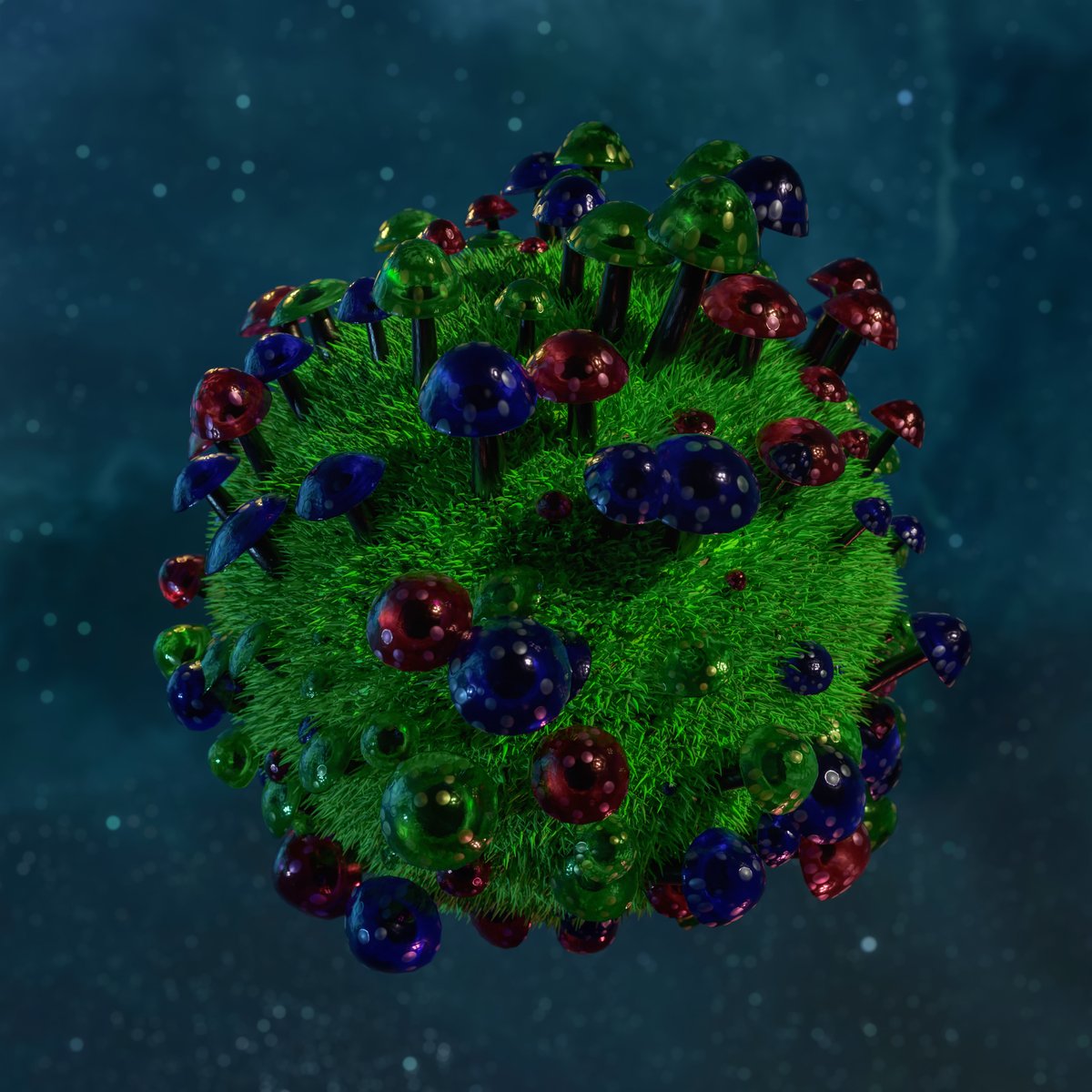 Ivylistar's tweet image. Mushroom planet