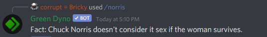 Calwiener's tweet photo. Twitter gonna cancel Dyno Bot after they see this https://t.co/7tNKnBFP95