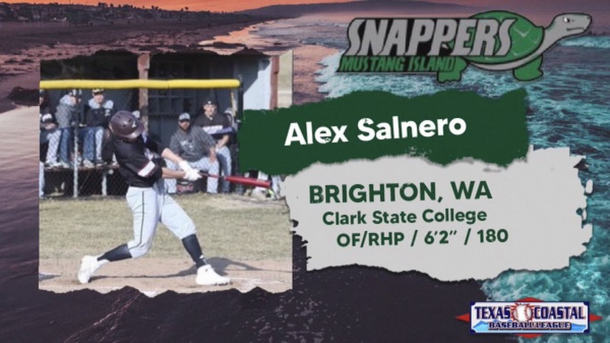 MustangSnappers's tweet photo. Welcome to the Snappers Alex!
@alex_s997
@ClarkStateBSB
#Snapem https://t.co/1uUkrg3pSC