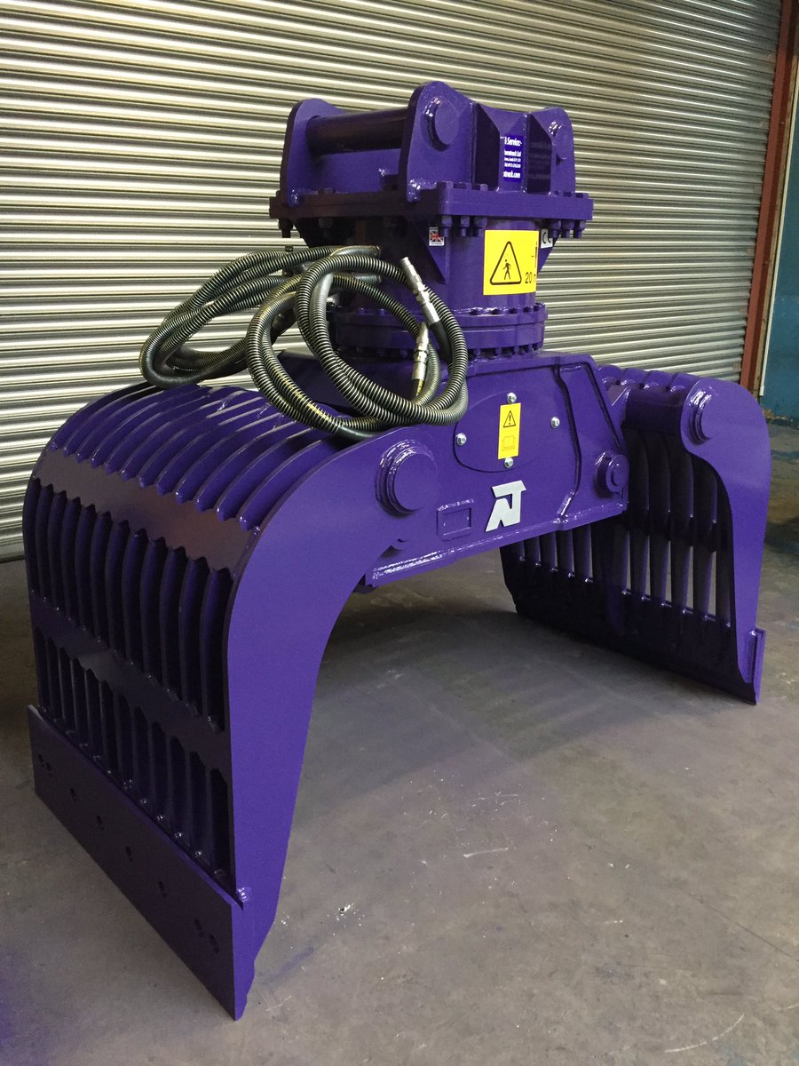 northerntrack's tweet photo. I may not have mentioned recently but we do make some rather nice purple selector grapples if you happen to need one! #PurplePower #Selectorgrab https://t.co/ou1cg5BkV2