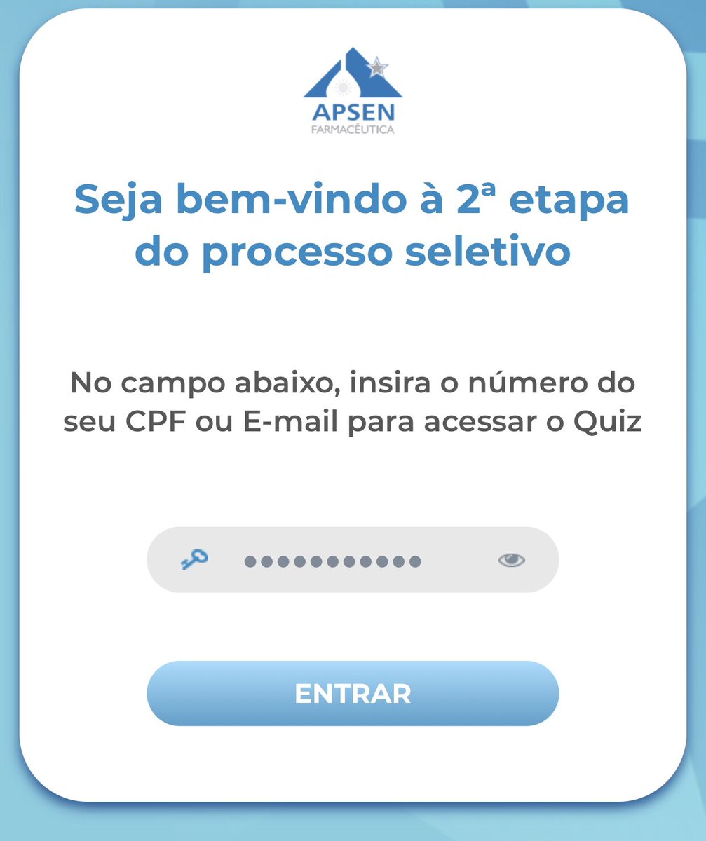 Lohan_flu's tweet photo. Tentando participar de um processo seletivo, mas deu algum problema nesse sistema... #apsen https://t.co/g0T8HJBVEo