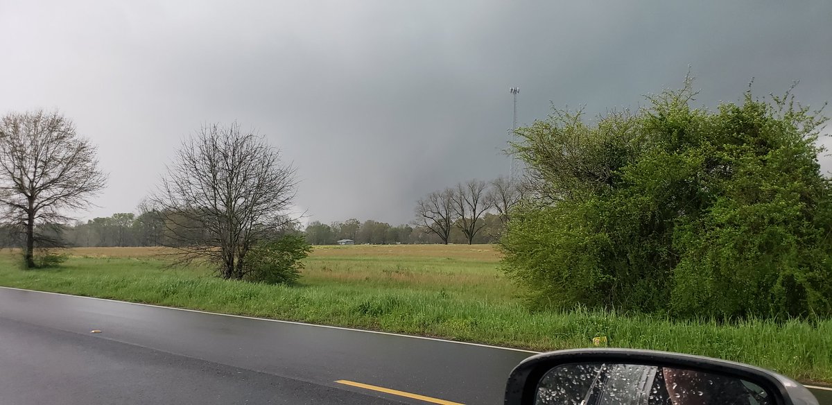 ConnorWX's tweet photo. Strong tornado in progress near Greensboro, Alabama https://t.co/loVg2L0BKI