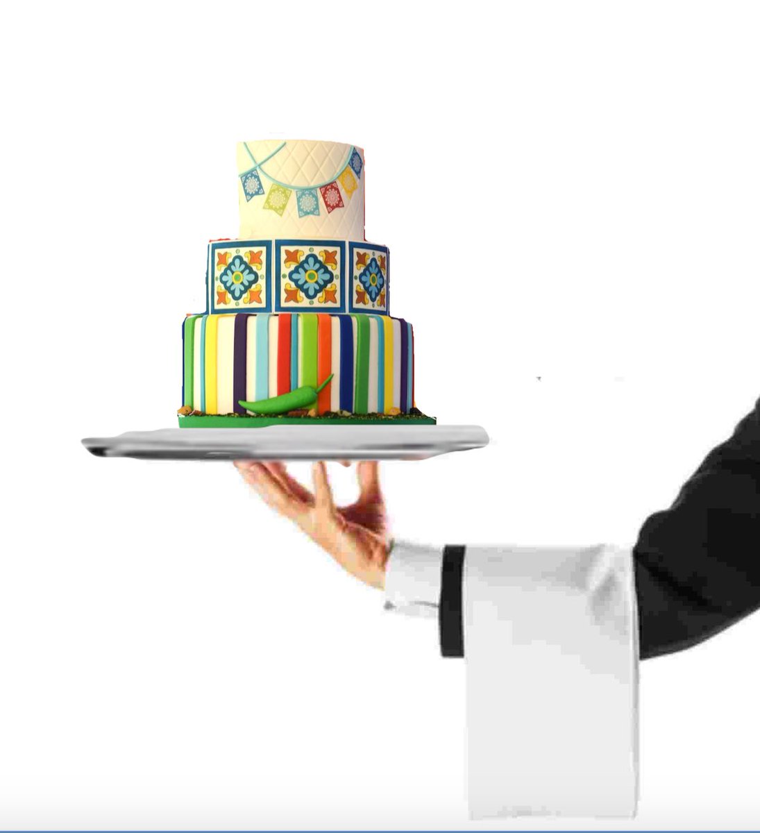 DannyBolero's tweet photo. @plazasuitebway Madame your Birthday gateau is served! From the head waiter at the Plaza Suite! https://t.co/PHr8X2x7ie