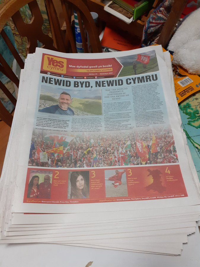 YesCymru tweet media