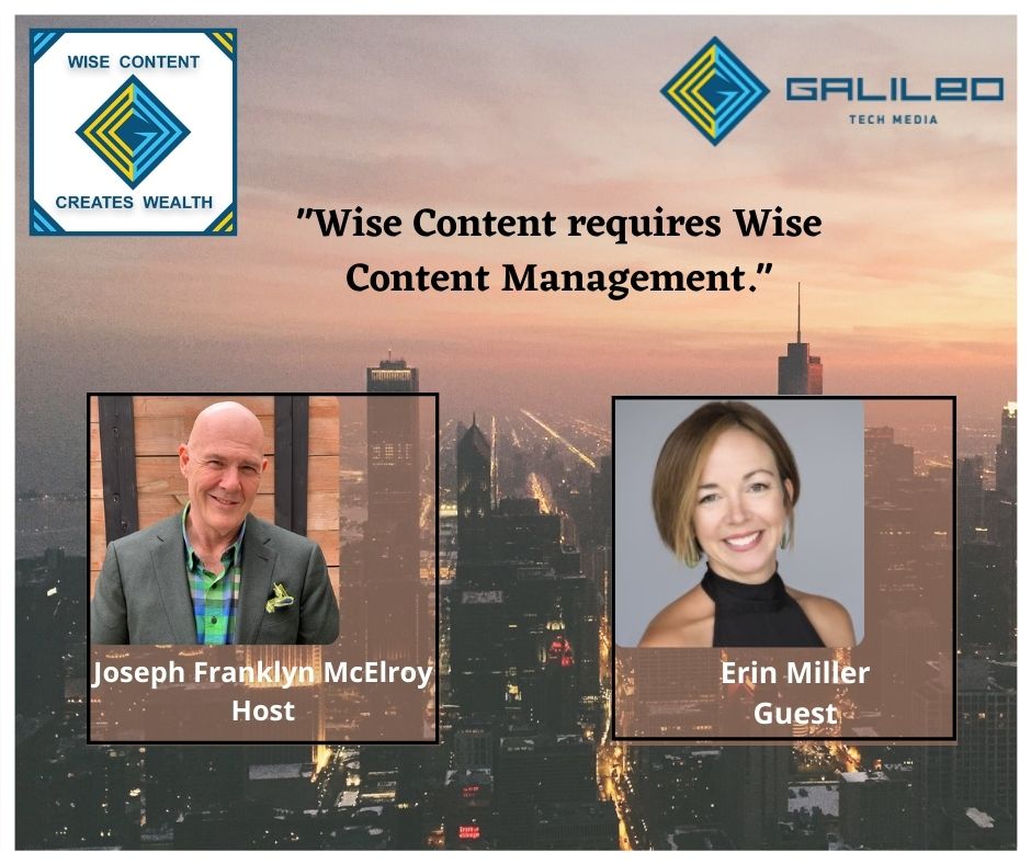 Tomorrow @ 1pm (EST) we are live with our newest episode of Wise Content Creates Wealth Podcast hosted by Joseph Franklyn McElroy with our special guest Erin Miller. 

Watch the live podcast on our Facebook page.
facebook.com/wisecontentcre…