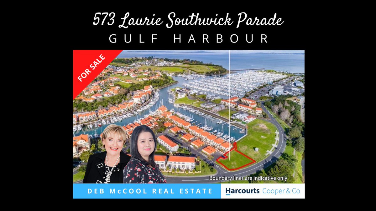 DebMcCool's tweet image. #newlisting 573 Laurie Southwick Parade, Gulf Harbour
- Waterfront Lifestyle in Gulf Harbour
- 797m2 (more or less) freehold section + Marina Berth.
Don't delay, enquire today!  Phone:  021 299 4928
#sectionforsale #lifestyleliving #greatinvestment #harcourts #debmccoolrealestate