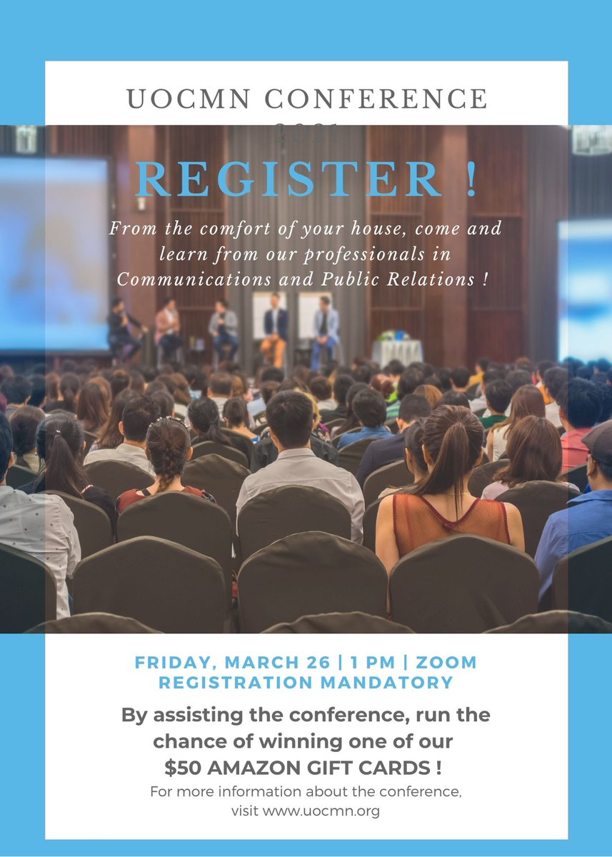 In less than 24h, we will be live on #Zoom with our experts Christopher Lund (Toronto Maple Leaf) and <a href="/CarlosAGodoyL/">CARLOS A. GODOY L.</a> (Impact Public Affairs) to talk #communication. Register here : us02web.zoom.us/meeting/regist…. See you there !☺️