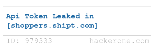 disclosedh1's tweet photo. Shipt disclosed a bug submitted by @A0x017: https://t.co/6YkBLOc6zl - Bounty: $200 #hackerone #bugbounty https://t.co/0W7OIl4VI8