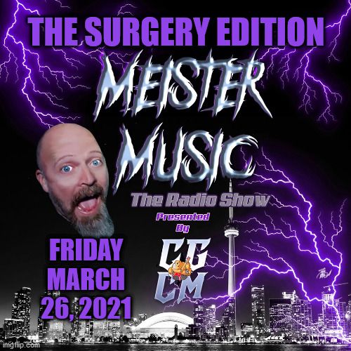CGCMRadio's tweet photo. Tomorrow night on Meister Music....The Surgery Edition! Meister features "Surgery themed" songs on the day of his nasal surgery....tune in Friday March 26, 8pm EST via the Online Radio Box link below:

https://t.co/TmYPeLKGYf? https://t.co/gUOPOyRO9Y