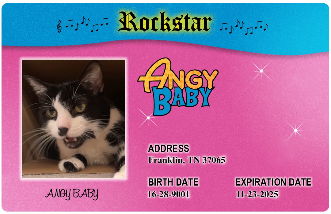artbimpson's tweet photo. Angy baby is a rockstar https://t.co/71oKC5i4GV