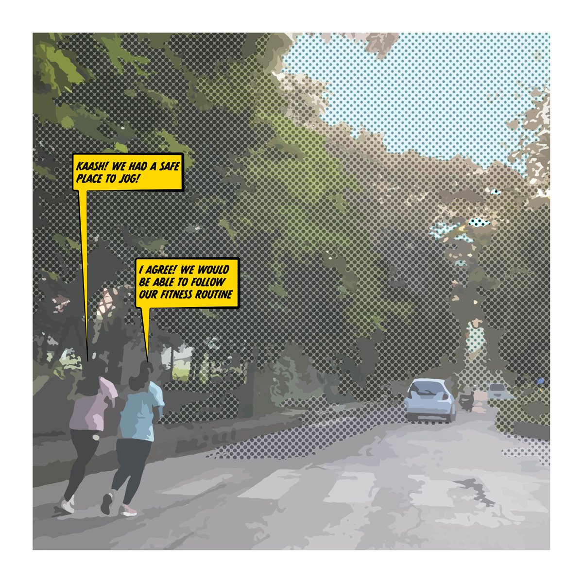 StoryLmn's tweet photo. A continuous, uninterrupted, and safe pathway under smart city mission could encourage many Surtis to adopt a better fitness regime and an environmentally sensitive mode of commute. #surat #urbandesign #urbanplanning #cityofsurat #suratsmartcity #smartcities #streetdesign https://t.co/MqNDBU5XKh