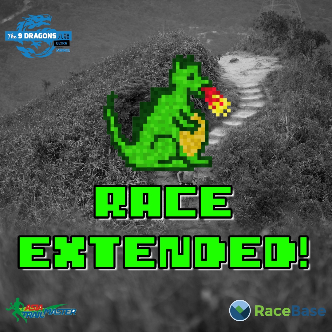 You are now able to complete The 9 Dragons Virtual race up till the 6th of April.

Plenty of time to recover from your first attempt and head back out there one more time!

Register here:
raceresults.com.hk/event/184