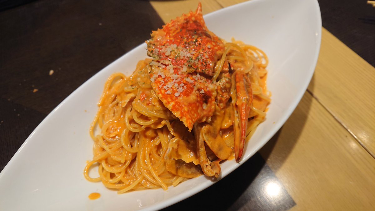 pinkdia378's tweet photo. #イタリアン #渡り蟹パスタ #マルゲリータ #millanta https://t.co/lGFPFUGK7v