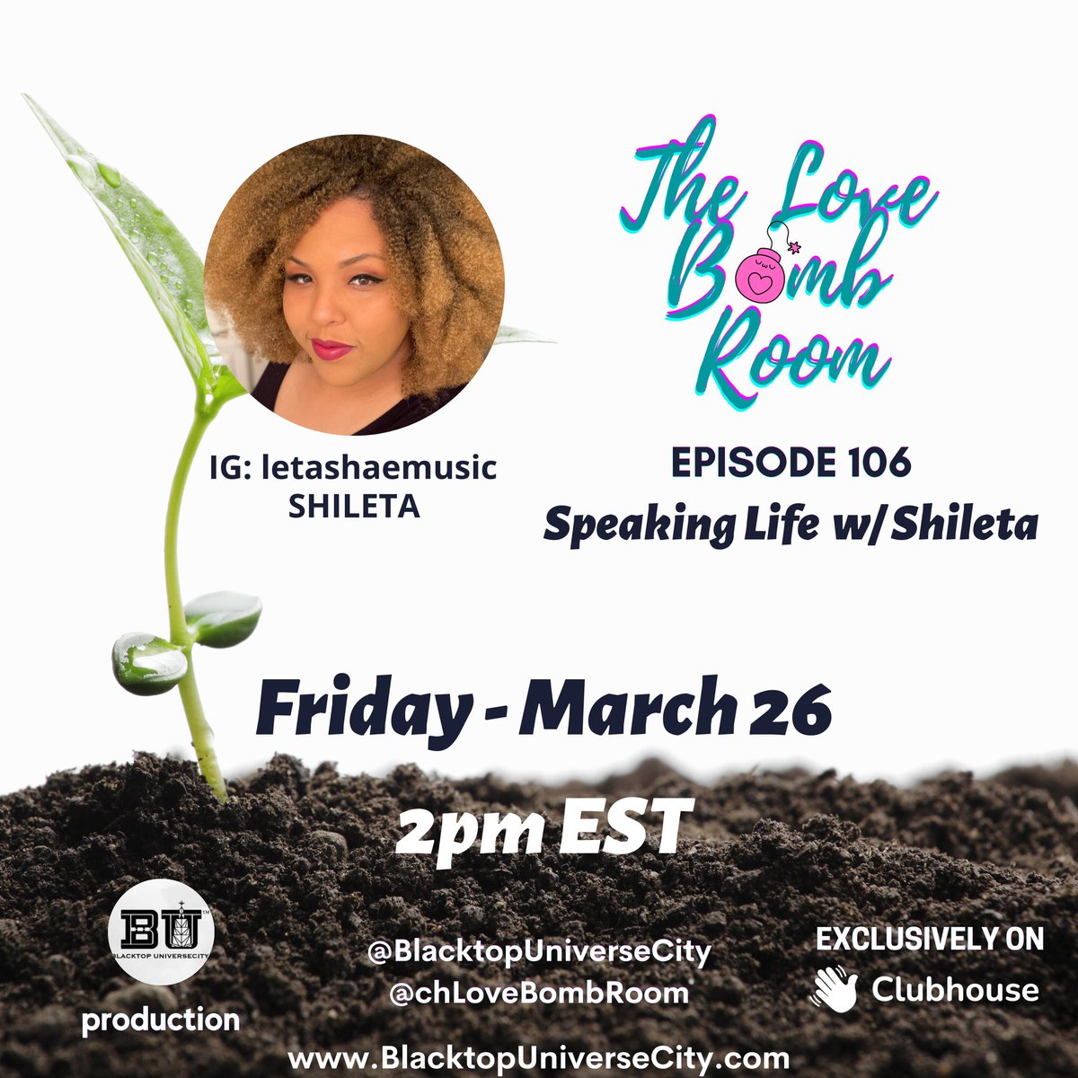 TheLoveBombRoom's tweet photo. Tomorrow 2pm EST @elease_marie #chLoveBombRoom #TLBR https://t.co/Nnq9KS9ZzD