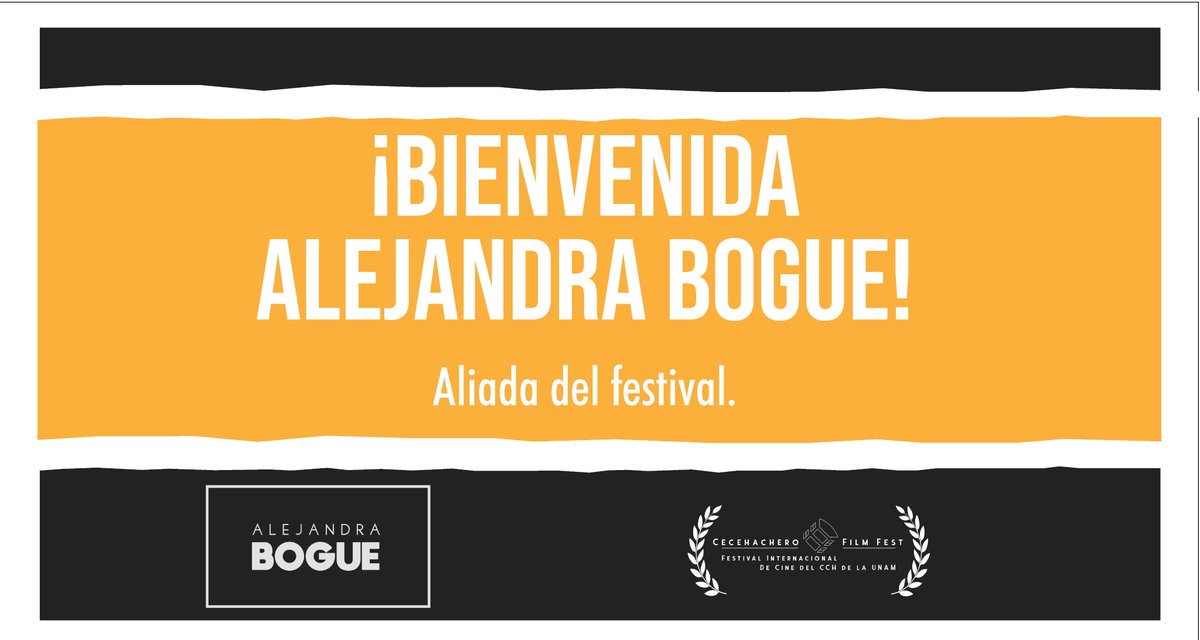 elcecehachero's tweet photo. ¡Gracias a nuestros increíbles aliados por permitirnos crecer edición con edición! 🥰 ¡Bienvenidas/os a la 5° edición del CCH Film Fest!

#Elcecehachero5 

#ManuMojito #AlejandraBogue #AlquimiaAudiovisual #RedMexFest https://t.co/3iY95HUtPw