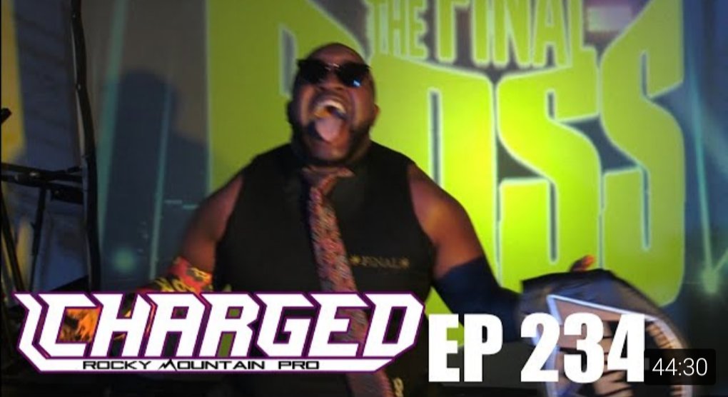 New episode of @TheRocky MtnPro #Charged tonight at 10pMT/12aET! Join the chat at twitch.tv/rockymountainp…, then head to twitch.tv/johnnydeathdrop for #DudesAndBelts #ReCharged immediately following!
.
#RMP #ProWrestling #Twitch #YouTube #FITE #RNTV