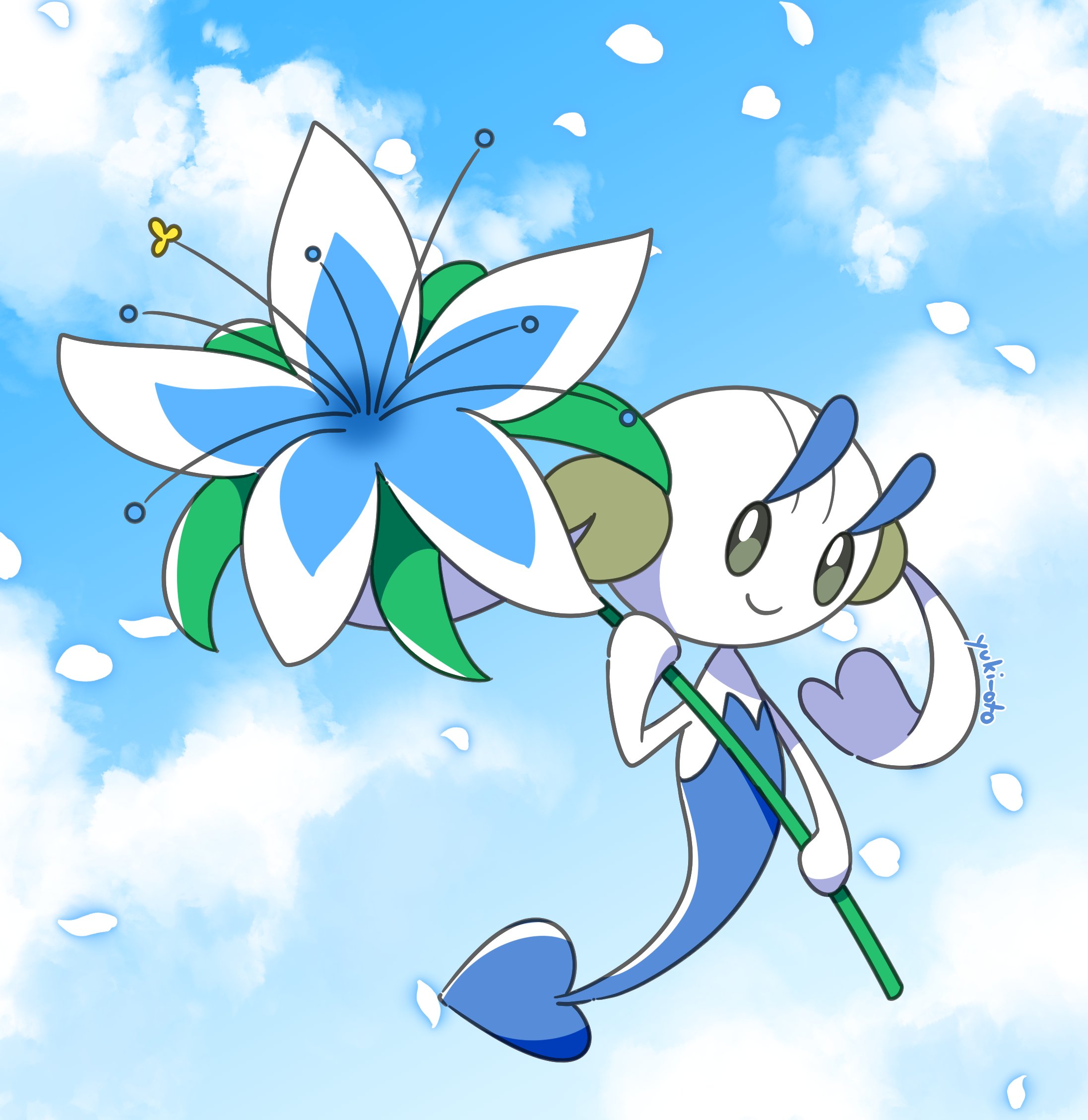 Yuki Oto Silent Princess Floette I Made This As A Sort Of Celebration Of Pokemon S First Open World Rpg Game Pokemon Floette Thelegendofzelda Breathofthewild ポケモン フラエッテ ゼルダの伝説 ブレスオブザ