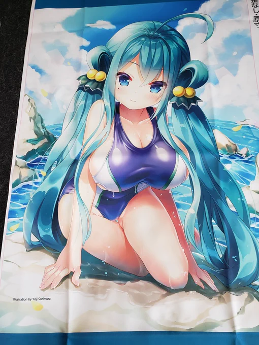 次回じゃぶマイで販売予定のイソギクタペストリーの校正見本が届きました 