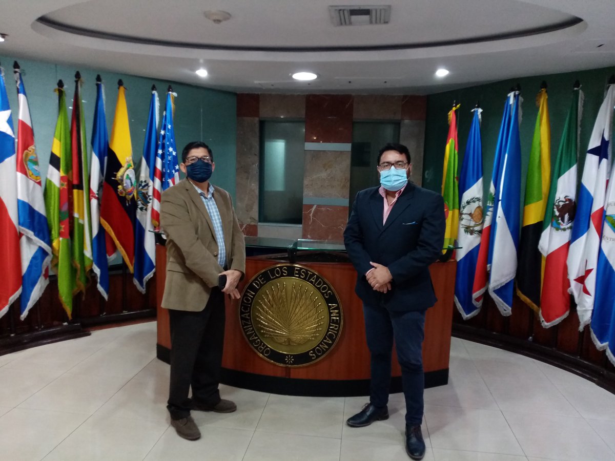 manosecuadororg's tweet photo. Reunión en Secretaría General en Ecuador de la Organización de los Estados Americanos (OEA) Armando Espinoza, por acciones y seguimiento conjunto a macro proyecto de cooperación internacional existente. #ManosEcuador https://t.co/UnNszAsnm8