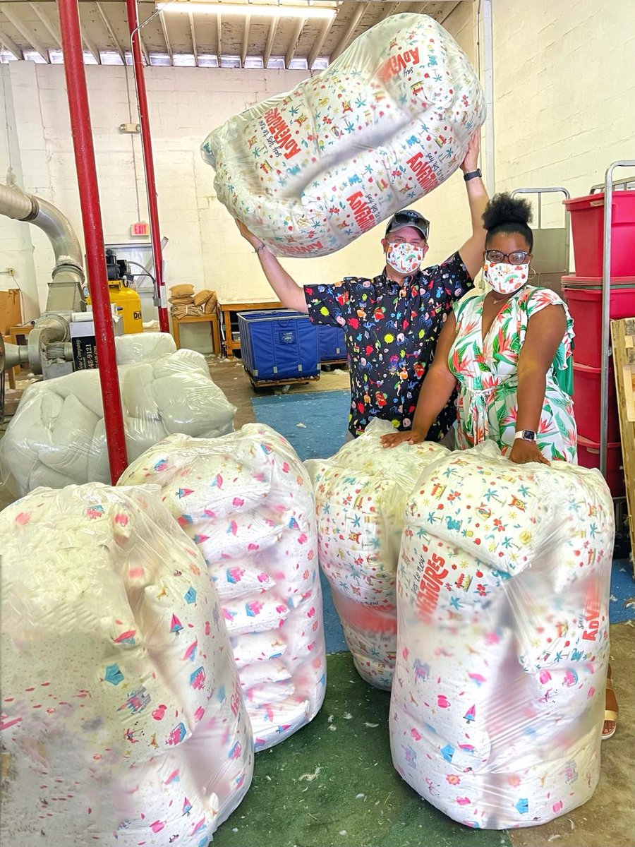 parkcandystore's tweet photo. We found one of the oldest pillow companies in Orlando and met a sweet family who was able to make our pillow ideas a reality. Were happy to introduce you to Park Candy pillows, hand stuffed in Florida! These will be available in the shop at 7PM EST tomorrow, March 26.Stay tuned! https://t.co/oW6dgIMe6T