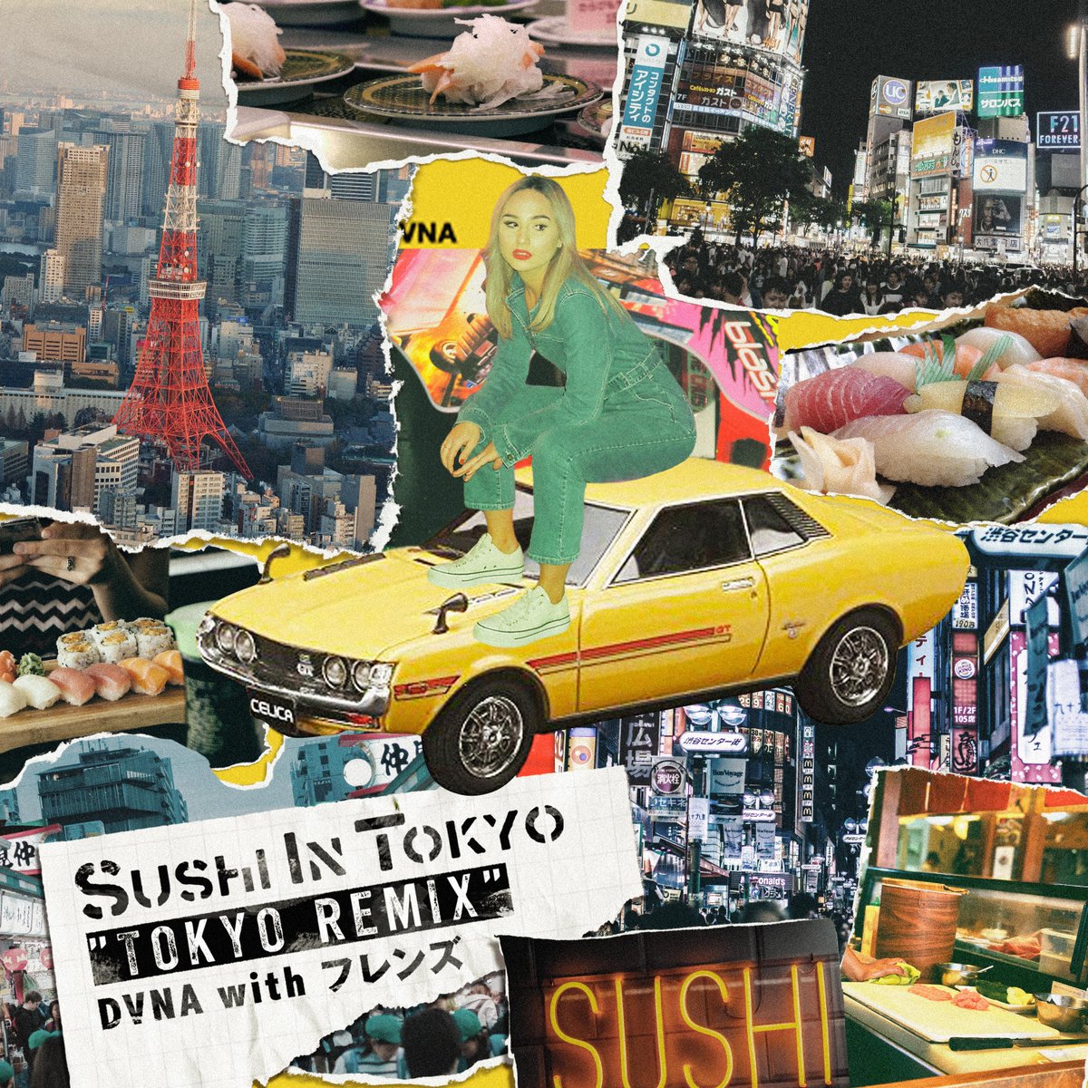 【NEWS】オーストラリア出身のSSW・DVNAのデビュー曲「Sushi In Tokyo」をフレンズがリミックス spincoaster.com/news/dvna-rele… <a href="/danadoingthings/">DVNA</a>