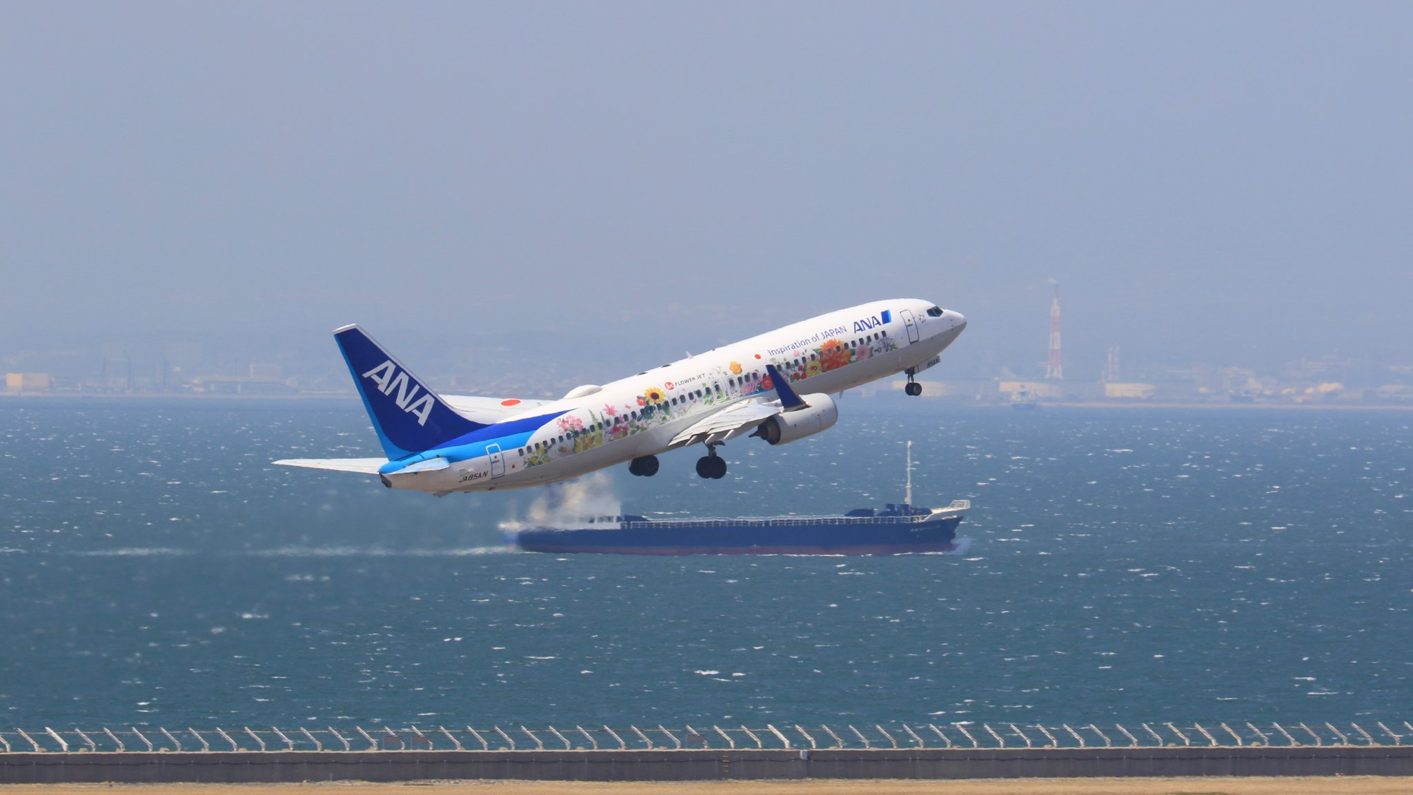 中部国際空港セントレア Anaのフラワージェットがセントレアから新千歳に向けて離陸しました 華やかなフラワージェットで春のお出かけしたいですね T Co Exbl7zjlku Twitter