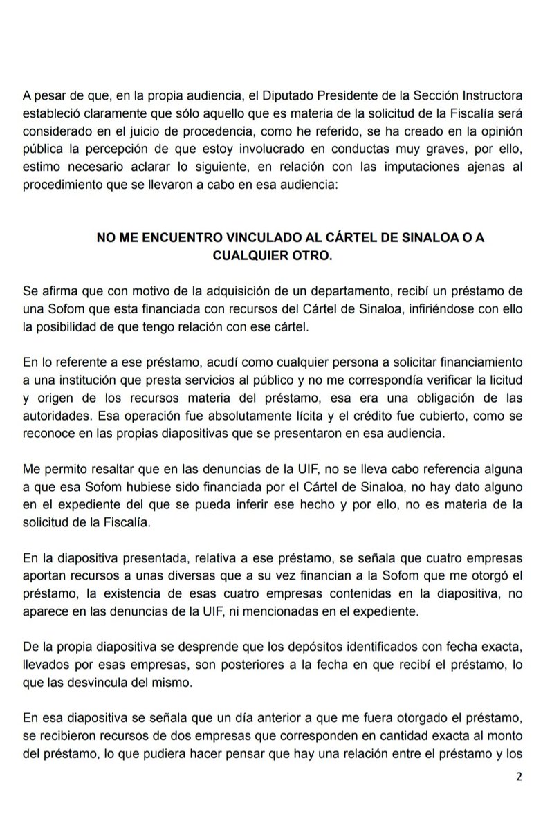 fgcabezadevaca's tweet photo. Mensaje a la opinión pública. https://t.co/NLTvn8P4Md