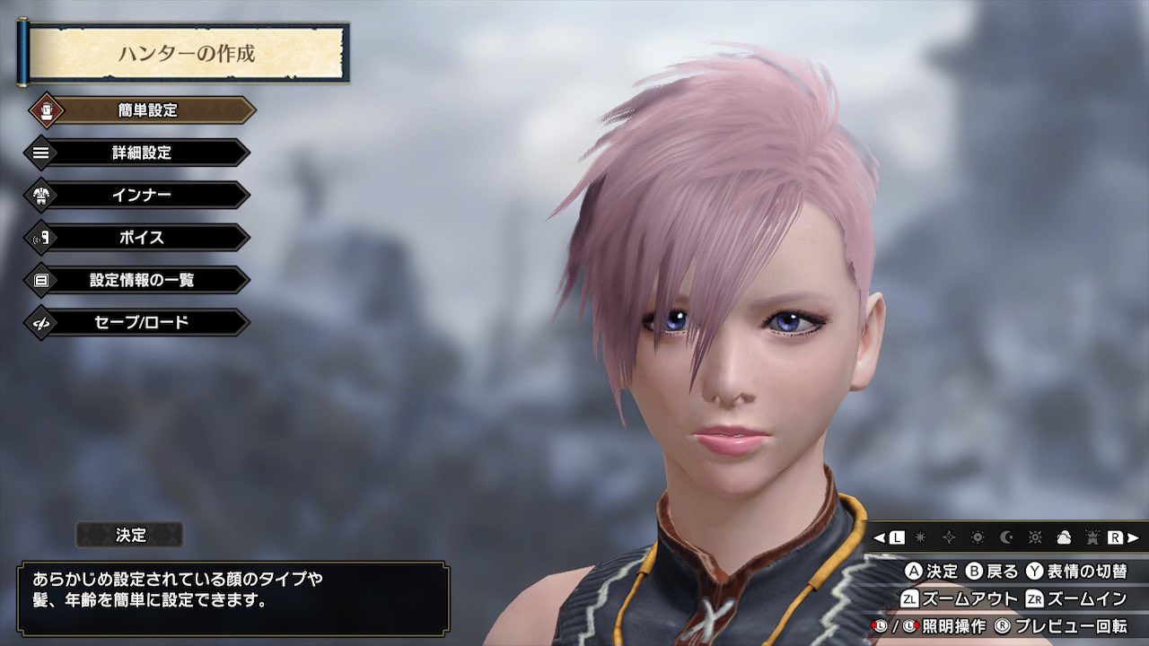 Nago Bf42 モンハン始めました キャラメイクはこんな感じ モンハンライズ T Co Sjef8jfegd Twitter