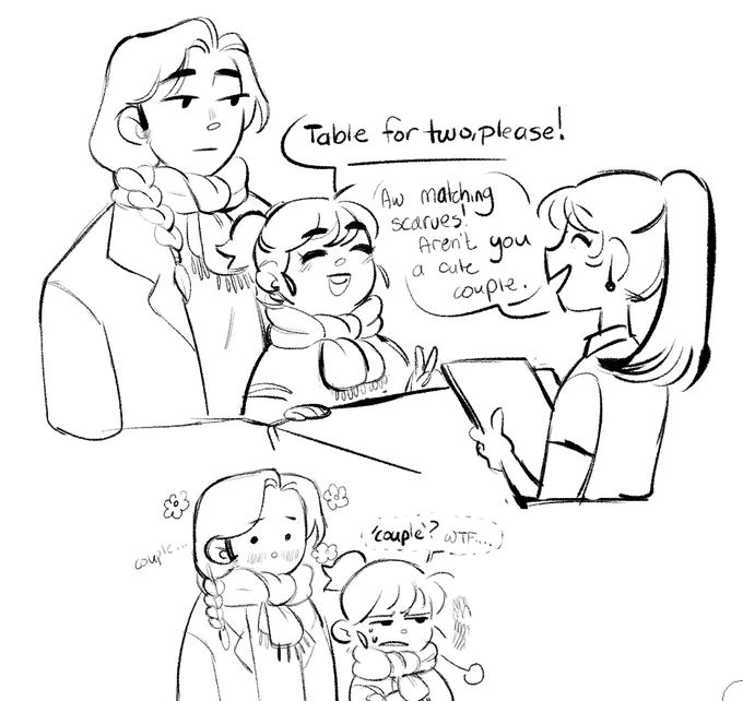 tfw u get lunch with ur boss and get mistaken as a couple #moshang https://t.co/Y0BMtP2s8l 