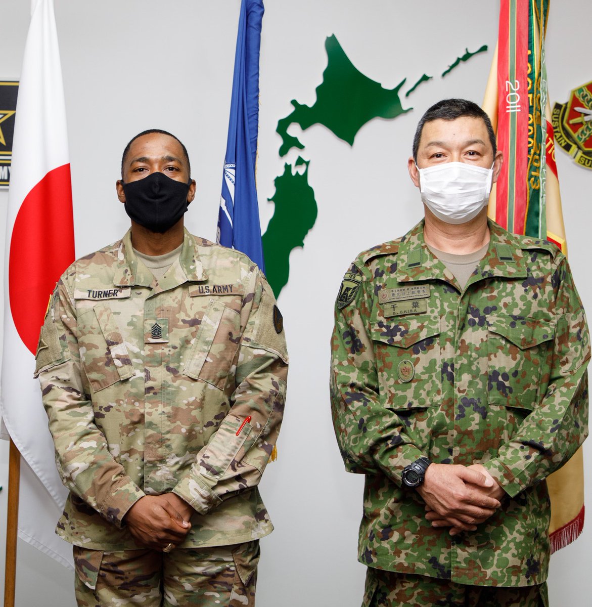 第4施設群兼駐屯地 #最先任上級曹長 千葉准尉は、米軍のカウンター