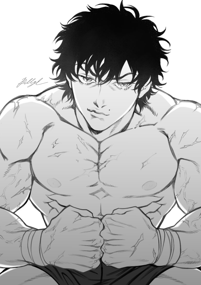 ビリー バリバリー 𝘽𝙞𝙡𝙡𝙮 𝘽𝙖𝙡𝙞𝙗𝙖𝙡𝙡𝙮 Fanart 範馬刃牙 刃牙くんは かっこいい T Co T17htoul99 Twitter