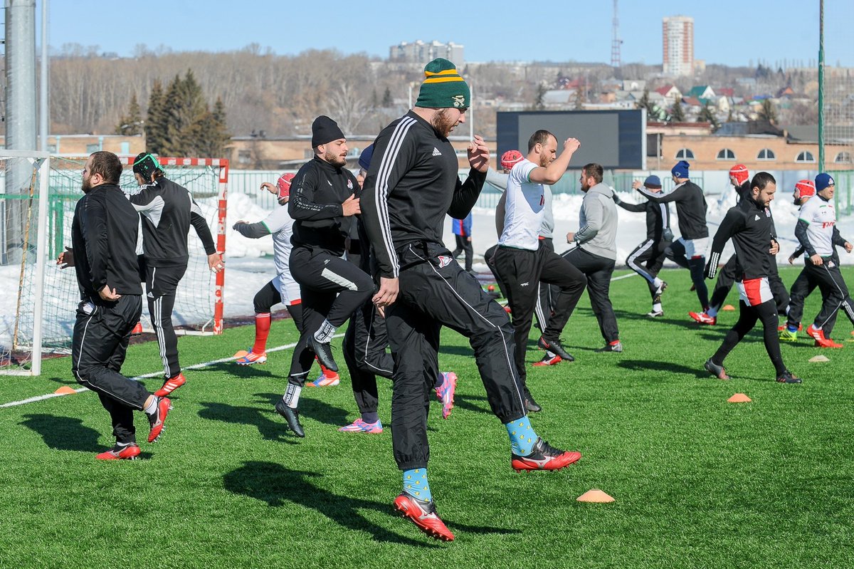 RugbyRussia's tweet photo. Кажется, весна потихоньку наступает 🌞 

📸: РК «Локомотив-Пенза» https://t.co/zg0RYw3JRJ