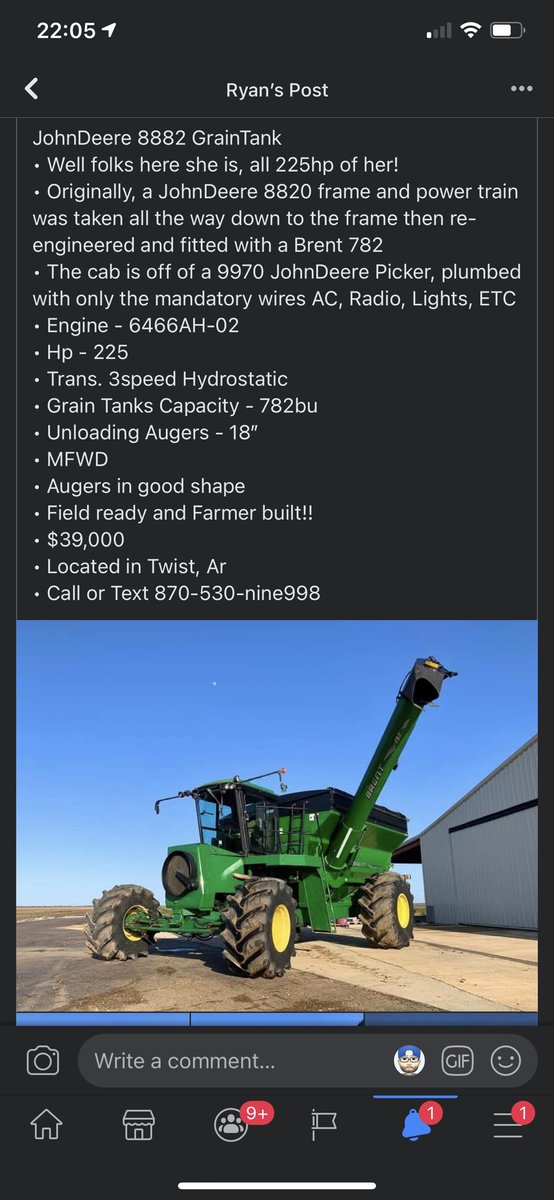 rroossinck's tweet photo. This. Is. Amazeballs. #agtwitter this must be one of the coolest farmerfied projects I’ve seen in years. @corn_porkNbeans You need to buy this and let me drive it. https://t.co/eea6auYe2n