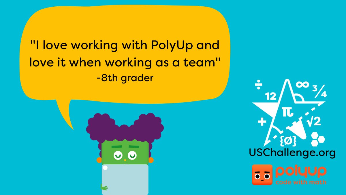 letsmod_ai's tweet image. Did you know? the Fall #USChallenge boosted #math achievement by 27% in 7  weeks! Spring Challenge Reg is open until March 29. 

K12 &amp;gt; get scholarship code here:  joinpoly.link/us-spring thx to @cta4all! 

#MTBOS #STEM #iteachmath #girlswhocode #edtech #futureready