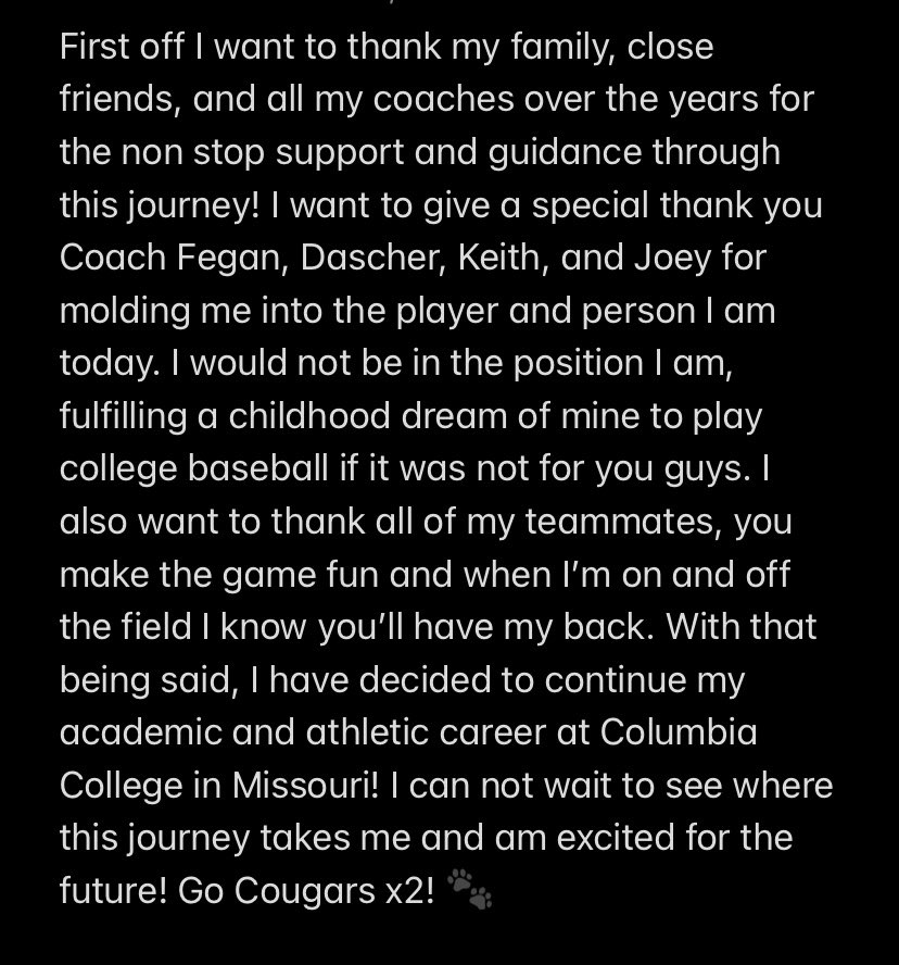 BardellCameron's tweet photo. #Committed it’s been a long journey but I’m excited for the future! #GoCougs 🐾 https://t.co/S9Q5YmzQeP