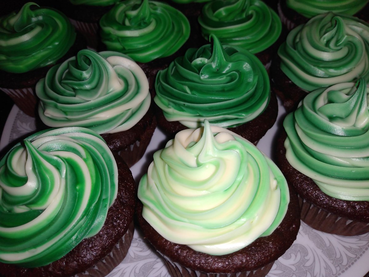 St Patrick's #cupcakes
