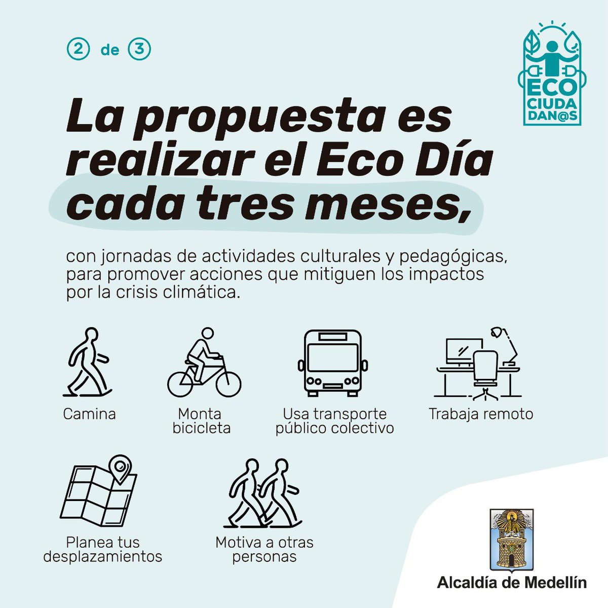 Isvimed's tweet photo. El #Ecodia se acerca. ¿Con cuáles acciones te vas a sumar? 🌳🌿🍀 https://t.co/N1g1Nbiw1m