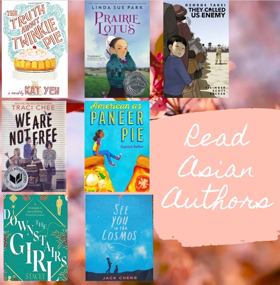 sheilamaverbuch's tweet image. Are you reading #kidlit by Asian authors? These are all fantastic books that need to be on your shelf, across graphic novel, middle grade and young adult:
#StopAsianHate