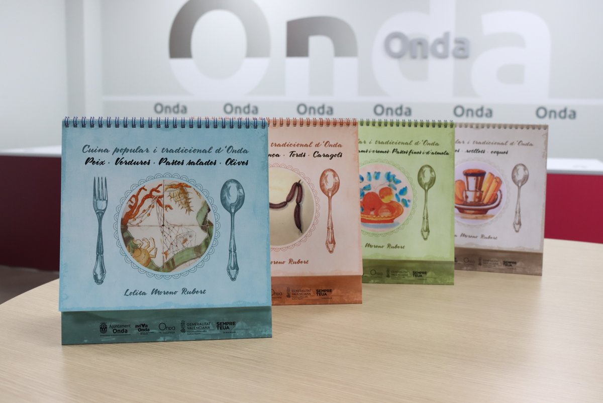 El Ayuntamiento de Onda edita nuevos recetarios tradicionales.
Conoce todo su contenido en comecastellon.com