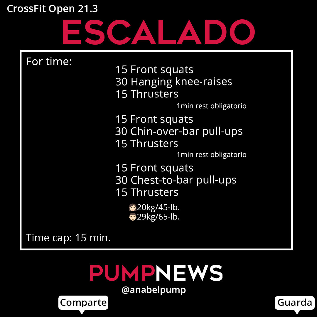 anabelpump's tweet photo. Remate final para terminar el Open! #CrossFitOpen #21point3 y #21point4 https://t.co/7b0b3BML4j