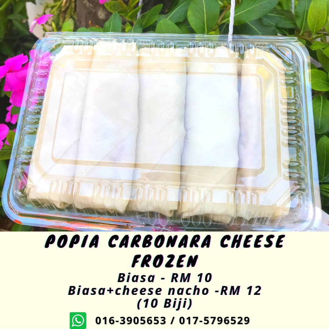 AkmalApitz's tweet image. Bismillahirahmanirahim. Sesiapa yang nak makan popia carbonara cheese boleh direct dm ye.  Cod area dalam kedah ye gais