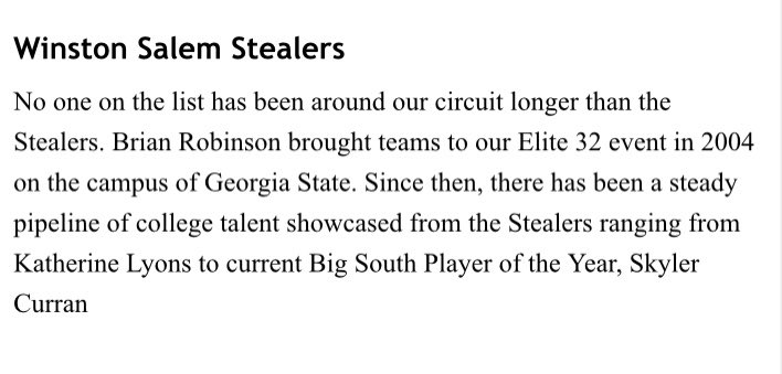 Brandon Clay Girls Tourneys
📍 ATL

March 26-28: #BCSSpringShowdown

April 9-11: #BCSPower48

July 21-22: #BCSSummerInvite

July 23-25: #BCSElite32

What a field to start the summer:

Georgia Pearls
OMG-TGE
Unity (Oklahoma)
Winston Salem Stealers

Register PeachStateBasketball.com