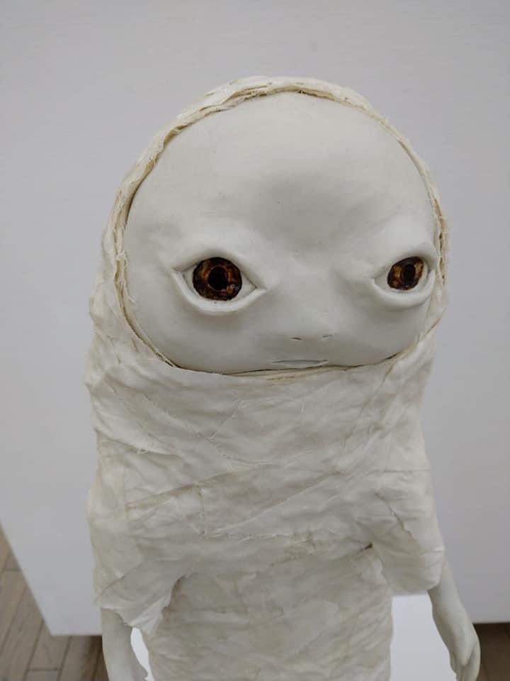 ShirabeAtelier's tweet photo. 本日はこの方々のそばに一日中おります

＃第７４回日本アンデパンダン展
＃六本木国立新美術館 https://t.co/QzTYbDqF0e