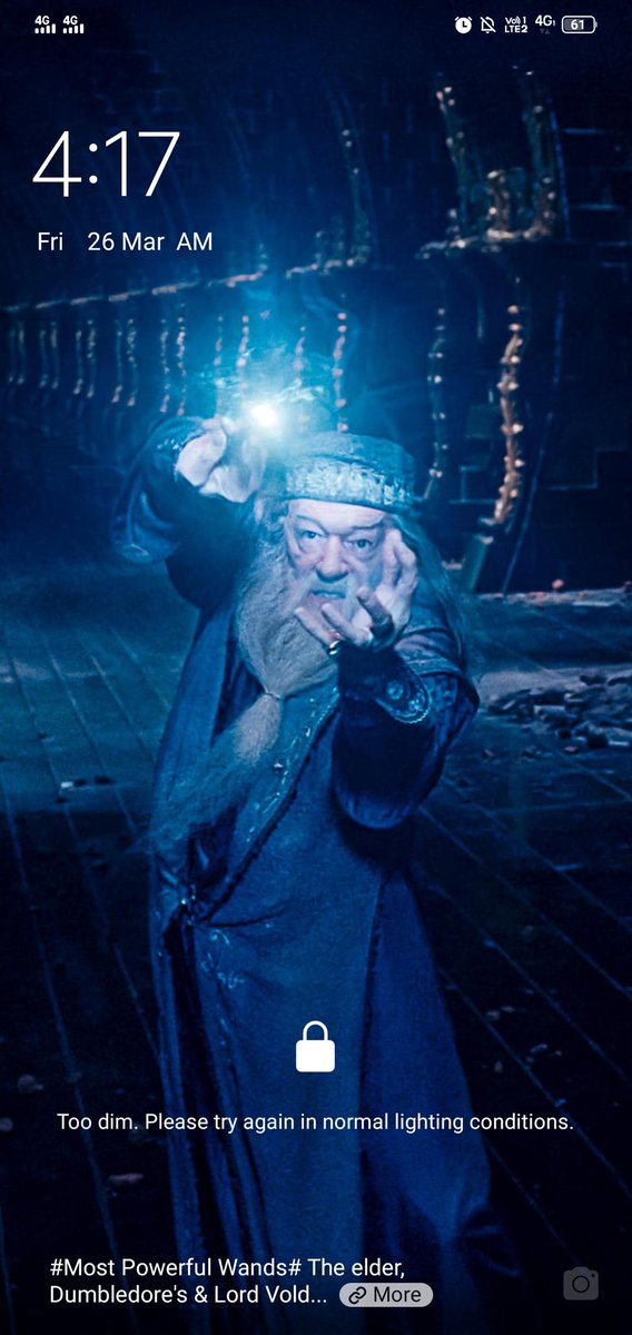 _samiksha_says_'s tweet photo. When your lockscreen poster suggests this how can you sleep early?⚡
#Potterheadforlife
#Pottermore
@wizardingworld https://t.co/YqNCytE8Ki