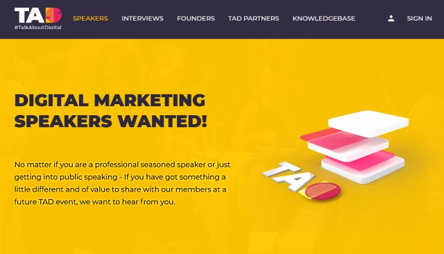 TalkDigitalPod's tweet photo. Do you have something a little different and valuable to share with our digital marketing community? 

We’d love to hear from you! 
https://t.co/BoDVTZvMxY

#digitalmarketing #digitalmarketingexpert #speakerrequest https://t.co/uPXeh6n09R