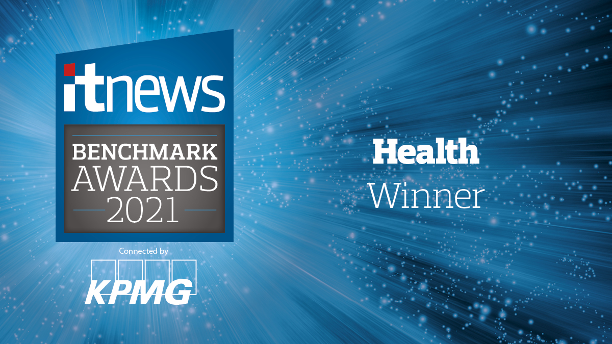 TelstraPurple's tweet photo. 🏆 The CHRIS Solution has won the @iTnews_au Benchmark Award 2021 for Health in partnership with @AmbulanceVic. We're so proud of the entire team that worked tirelessly to roll out the project in just 7 days. Watch the presentation: https://t.co/1A98i4S4WF #BenchmarkAwards https://t.co/FNHEZlHgCs