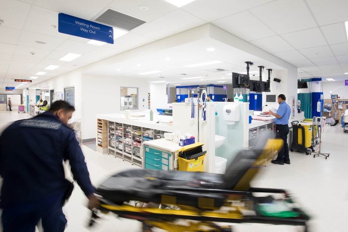 BillardLeece's tweet photo. #BLProjects // Synergised flows and natural light provide comfort in one of Australia’s busiest and most demanding Emergency Departments.
https://t.co/YnHkB7iwi3 https://t.co/XQvJwbhmsH