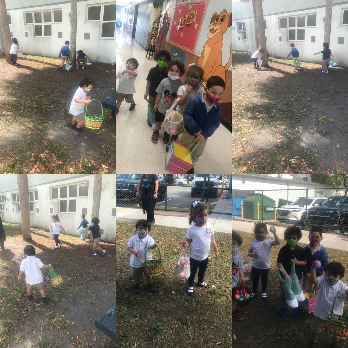 KLEfamily_PreK's tweet photo. Mrs. Armaniβs Pre-K class. Look at those baskets. Time to hunt for eggs. @MDCPS_OECP @MTJaureguizar @KLEfamily @MDCPSSouth #preklife #prekteacher #springegghunt https://t.co/EhvDqwz2Wf