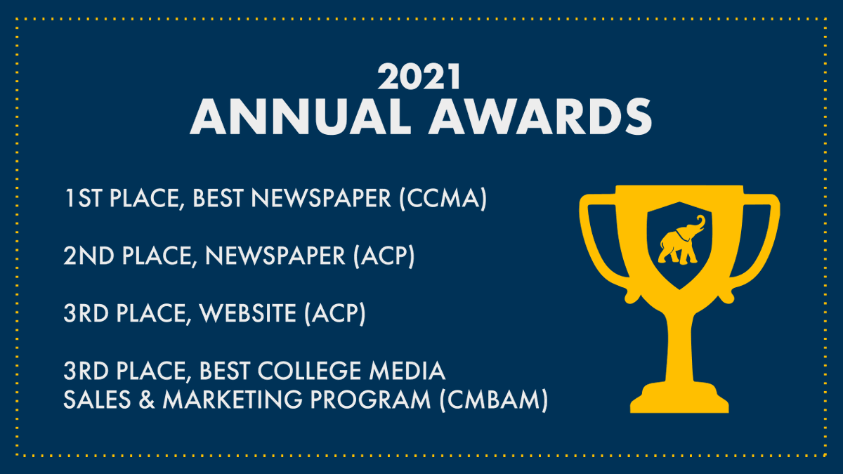 thedailytitan's tweet photo. The Daily Titan was honored with 27 awards this weekend at the CCMA, CMBAM, and ACP conventions for journalism, advertising, and design work done in 2020. Congratulations to our amazing staff! ๐คฉ๐
#CMBAM #CCMA #ACP https://t.co/z91el0gIho