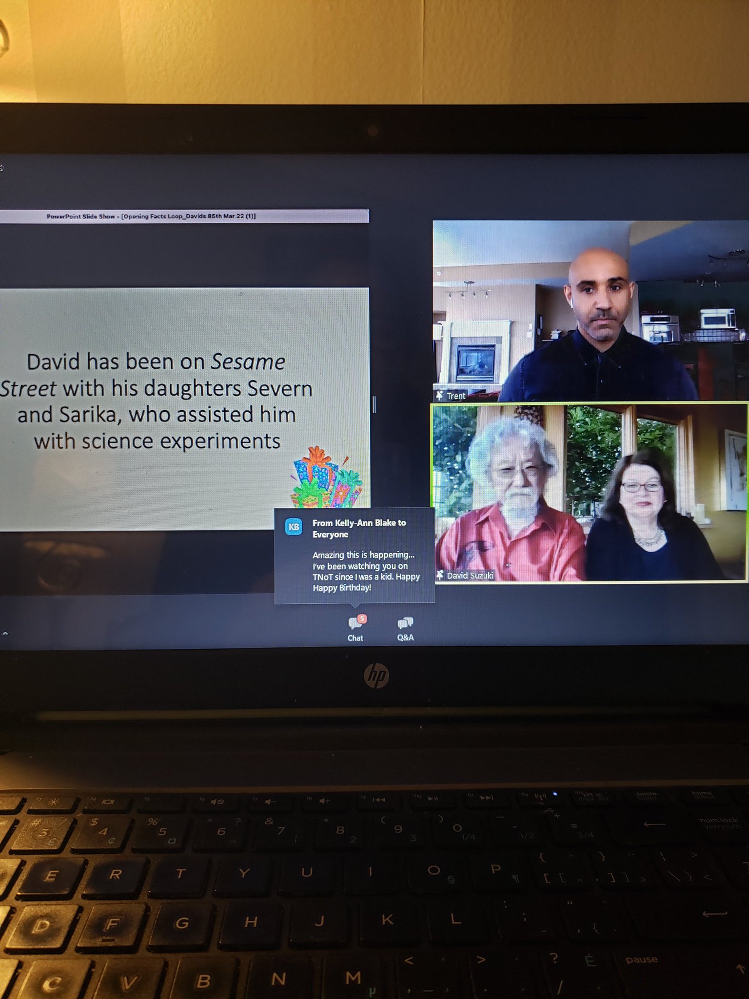Happy 85th Birthday Dr. David Suzuki! 